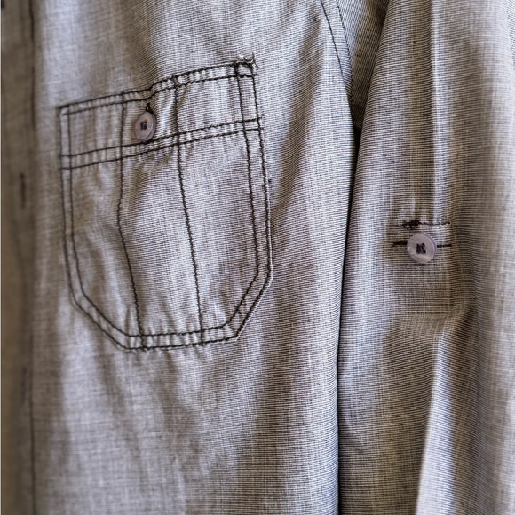 Craft & Flow button down shirt. Perfect for special occasions! Youth 7XL. - Picture 4 of 9